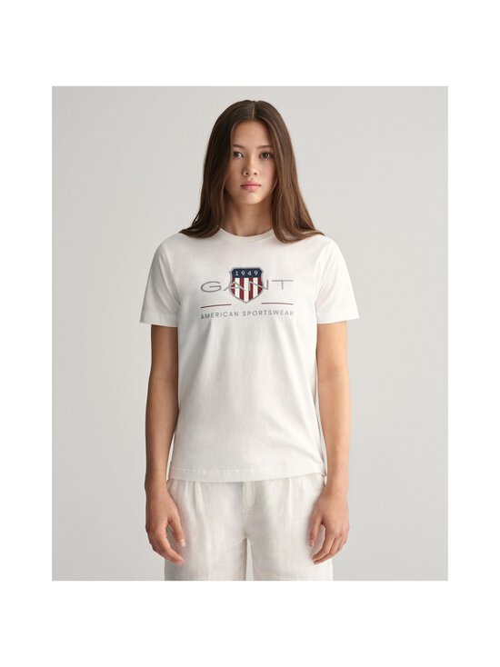 GANT - Archive Shield t-krekls - 110 WHITE - photo 5 GANT - Archive Shield t-krekls - 110 WHITE | Stockmann - photo 5