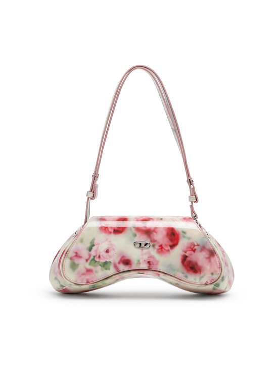Diesel - Play Play Crossbody -laukku - HB082 WHITE/PINK ROSES | Stockmann - photo 1