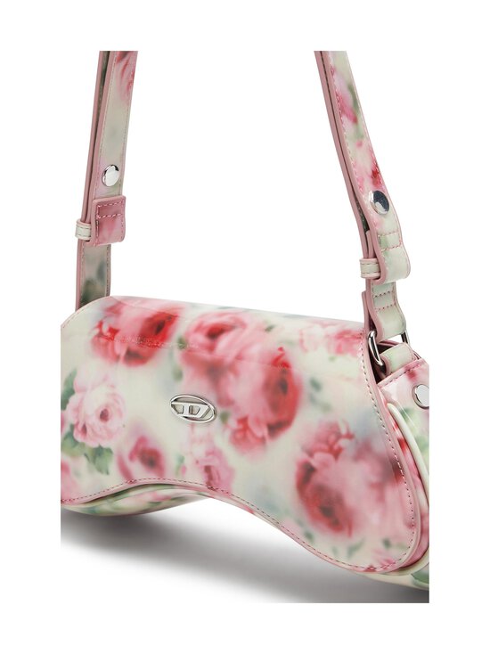 Diesel - Play Play Crossbody -laukku - HB082 WHITE/PINK ROSES | Stockmann - photo 5