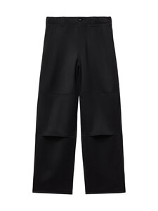 Kenzo - Double Knee Wide Leg -housut - 99 BLACK | Stockmann