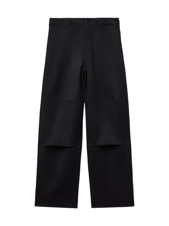 Kenzo - Double Knee Wide Leg -housut - 99 BLACK | Stockmann - photo 1