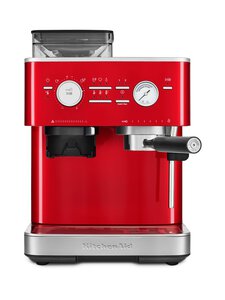 KitchenAid - Semi Auto Espresso KES6551 -puoliautomaattinen espressokone kahvimyllyllä - CANDY APPLE KitchenAid - Semi Auto Espresso KES6551 -puoliautomaattinen espressokone kahvimyllyllä - CANDY APPLE | Stockmann