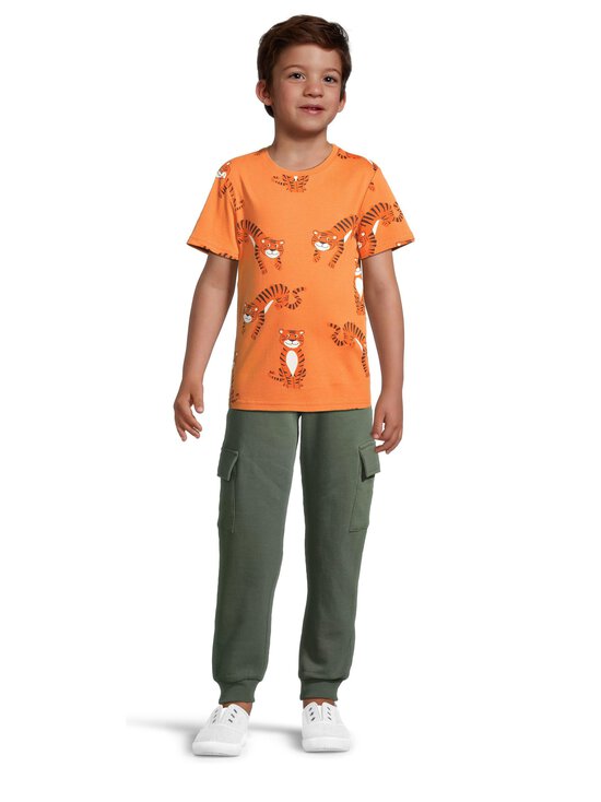 Bogi - Asko organiskās kokvilnas krekls - ORANGE AOP - photo 2 Bogi - Asko organiskās kokvilnas krekls - ORANGE AOP | Stockmann - photo 2