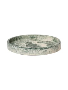 Ferm Living - Mist-koristetarjotin Ø20 cm - EMERALD OFF-WHITE Ferm Living - Mist-koristetarjotin Ø20 cm - EMERALD OFF-WHITE | Stockmann