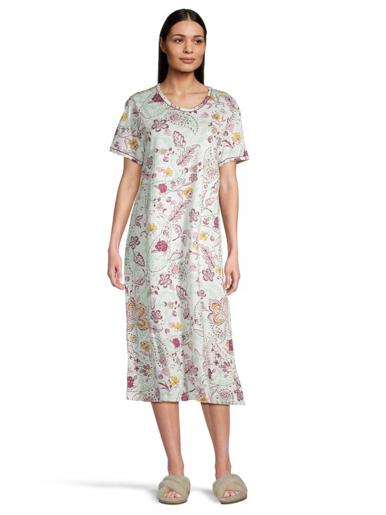Damella - Lyxita Floral -yöpaita - 077 PLUM - photo 2 Damella - Lyxita Floral -yöpaita - 077 PLUM | Stockmann - photo 2