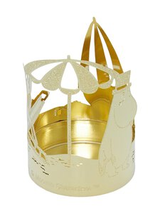 Pluto - Muumi Loma Mini tējas sveces turētājs - GOLD | Stockmann