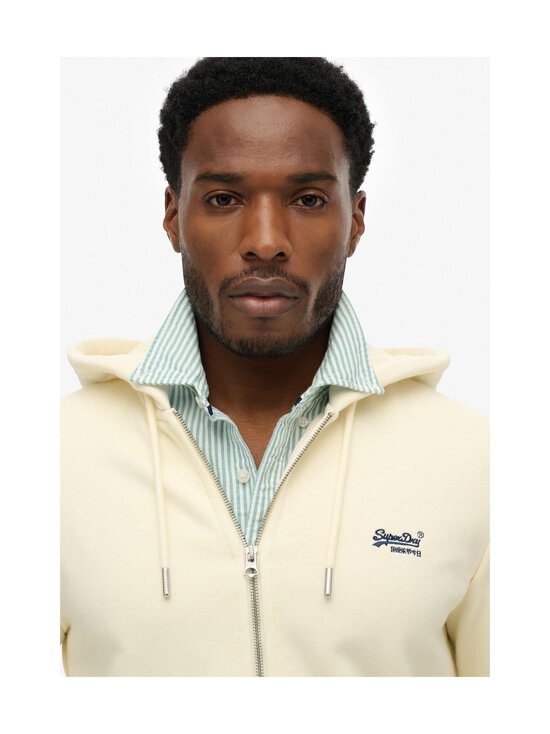 Superdry - Essential Logo Zip -hupparitakki - DUSTY WHITE | Stockmann - photo 4