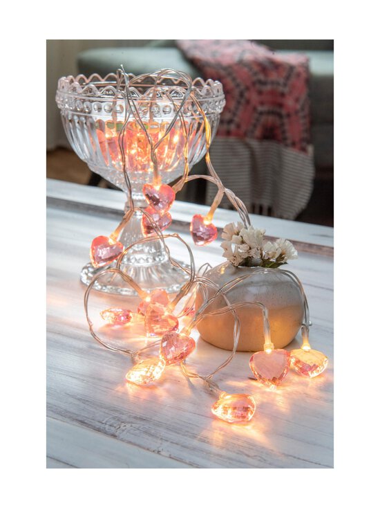 Airam - Valguskett Crystal Hearts - PINK | Stockmann - photo 4