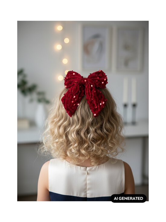 Name It - Juuksekumm NkfRijoy Bow - RED DAHLIA | Stockmann - photo 5