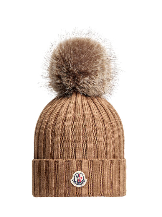 Moncler - Tupsullinen villapipo - 238 TAN | Stockmann - photo 1