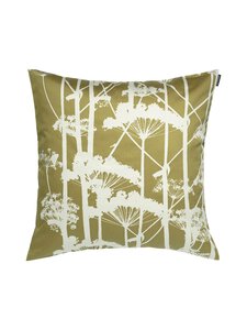 Marimekko - Putkinotko-tyynynpäällinen 50 x 50 cm - 680 GREEN UMBER, HAY | Stockmann