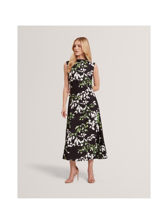 Ted Baker London - Neevv Printed Midi -mekko - BLACK | Stockmann - photo 3