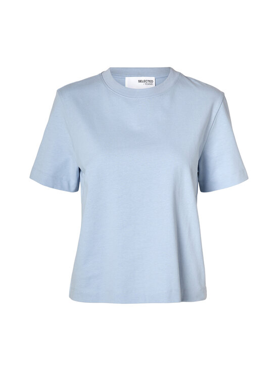 Selected - T-särk SlfEssential Boxy - CASHMERE BLUE | Stockmann - photo 1
