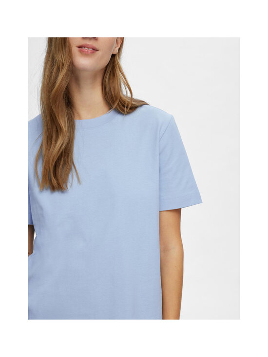 Selected - T-särk SlfEssential Boxy - CASHMERE BLUE | Stockmann - photo 7