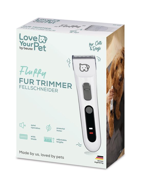 Beurer - PP110 Fluffy Pet Trimmer -karvatrimmeri - WHITE WHITE | Stockmann - photo 5