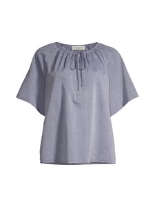 Marc O'Polo - Pluus Drawstring - 807 BLUE MELANGE Marc O'Polo - Pluus Drawstring - 807 BLUE MELANGE | Stockmann