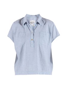 BLUE - Lisbet-pellavasekoitepaita - HEAVEN MELANGE | Stockmann