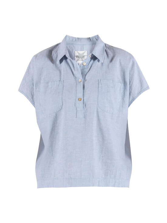BLUE - Lisbet-pellavasekoitepaita - HEAVEN MELANGE | Stockmann - photo 1