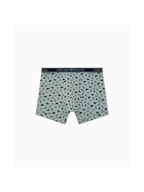 Emporio Armani - Bokserid, 3 paari - M5155 BRICK/LEAF-BLK P/BLK | Stockmann - photo 2