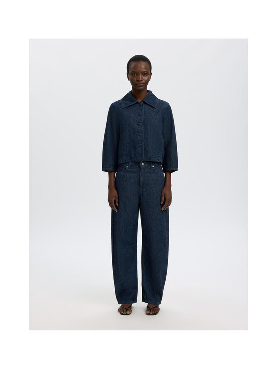 Selected - SlfRelaxed Hanny 3/4 -farkkutakki - DARK BLUE DENIM | Stockmann - photo 2