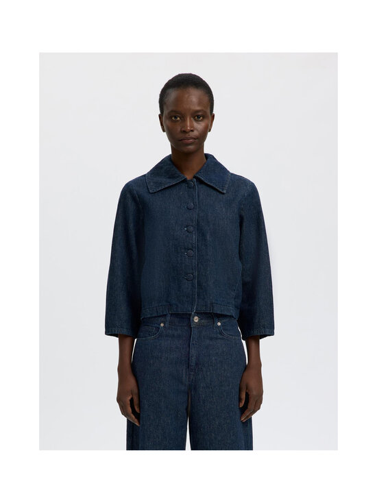 Selected - SlfRelaxed Hanny 3/4 -farkkutakki - DARK BLUE DENIM | Stockmann - photo 5