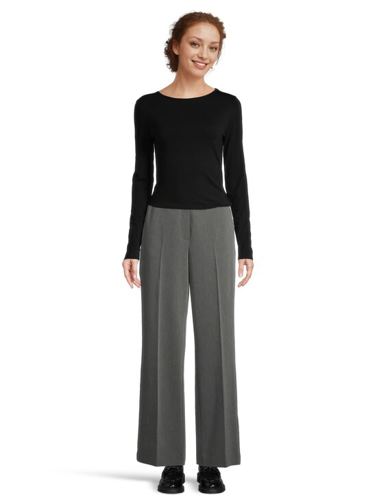 ESSENTIALS by Stockmann - Anna-housut - GREY MEL | Stockmann - photo 3