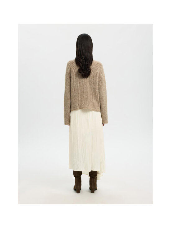 Selected - SlfIona High Waist potītes garuma svārki - EGRET | Stockmann - photo 4
