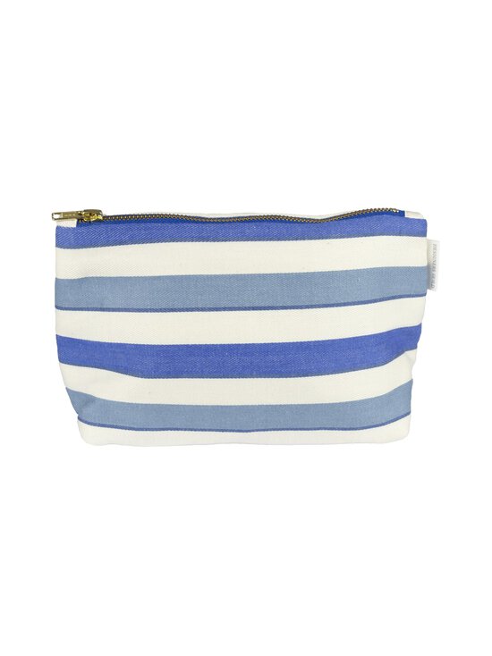 Designers Guild - Burlington Stripe Medium -toilettilaukku - COBALT | Stockmann - photo 1