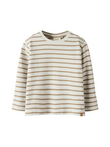 Lil' Atelier - NmmLimia Loose -paita - TURTLEDOVE STRIPES:SEPIA TINT | Stockmann