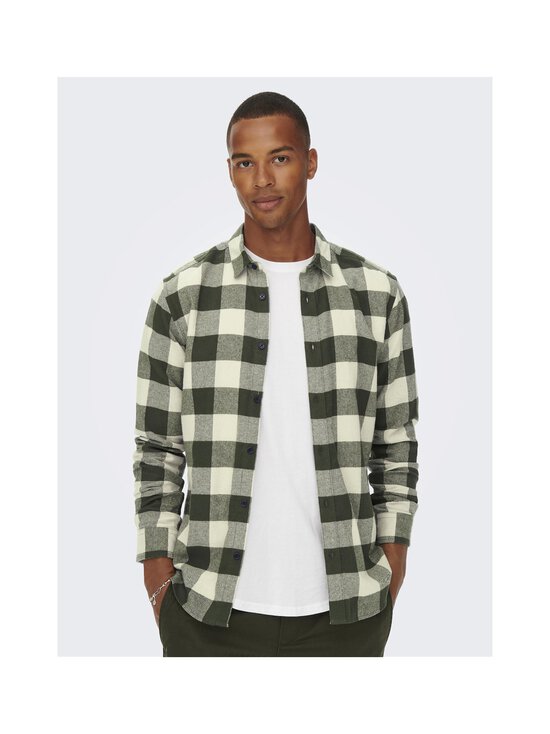 Only & Sons - OnsGudmund flaneļa krekls - FOREST NIGHT - photo 6 Only & Sons - OnsGudmund flaneļa krekls - FOREST NIGHT | Stockmann - photo 6