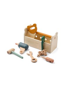 Liewood - Luigi Tool rotaļu instrumentu komplekts - 2571 GREEN GARDEN MULTI MIX | Stockmann