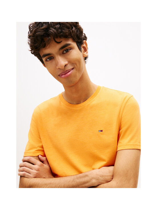 Tommy Jeans - Slim Jaspe T-krekls - SD2 LUSH ORANGE HTR | Stockmann - photo 5