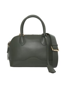A+more - Helly Bowler ādas soma - FOREST GREEN | Stockmann