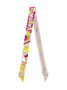 Longchamp - Siidisall League Bandeau 120 x 5 cm - J13 PURPLE | Stockmann