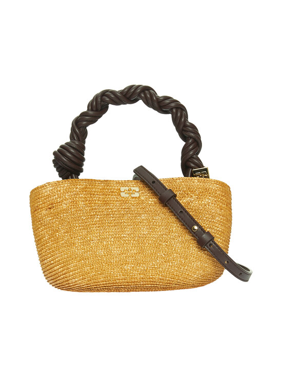 Ganni - Bou Mini Straw -laukku - ITALIAN STRAW | Stockmann - photo 1