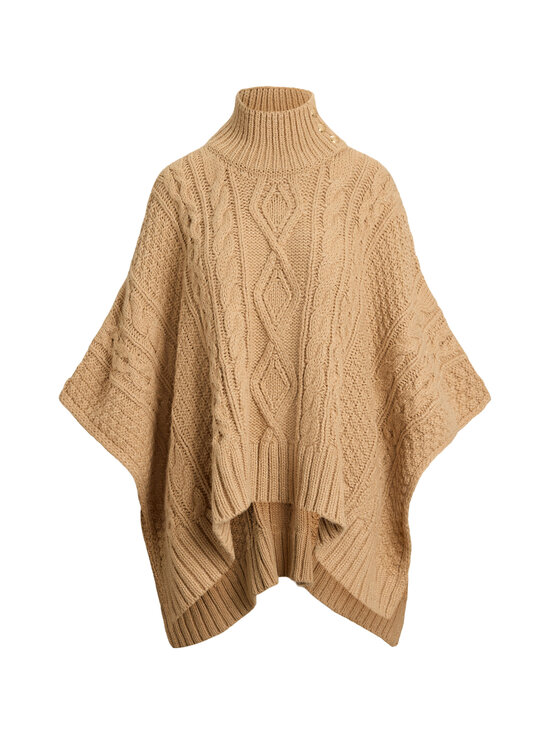 Lauren Ralph Lauren - Pončo ar pogām - CAMEL/GOLD | Stockmann - photo 1