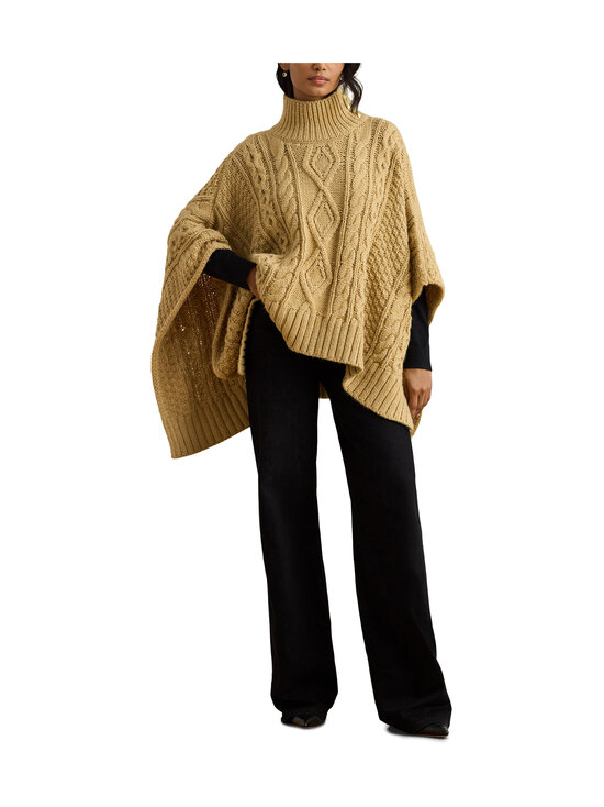 Lauren Ralph Lauren - Pončo ar pogām - CAMEL/GOLD | Stockmann - photo 2