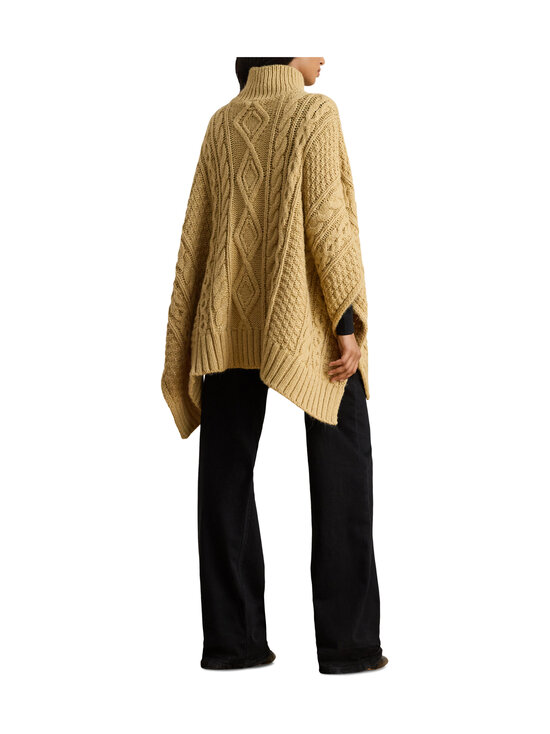Lauren Ralph Lauren - Pončo ar pogām - CAMEL/GOLD | Stockmann - photo 3