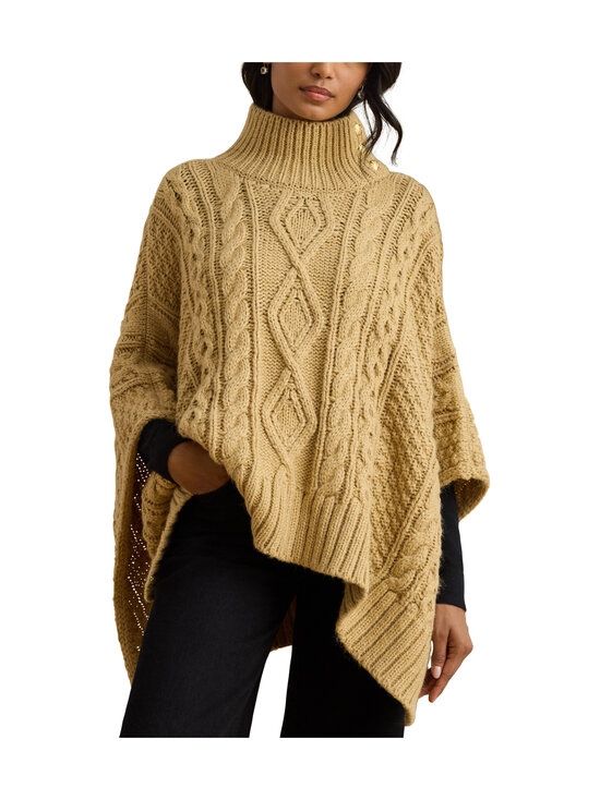 Lauren Ralph Lauren - Pončo ar pogām - CAMEL/GOLD | Stockmann - photo 4
