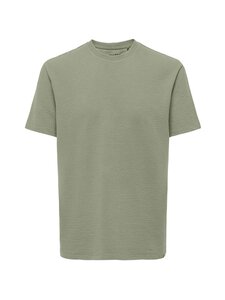 Only & Sons - Onskian Seersucker t-krekls - SEAGRASS | Stockmann