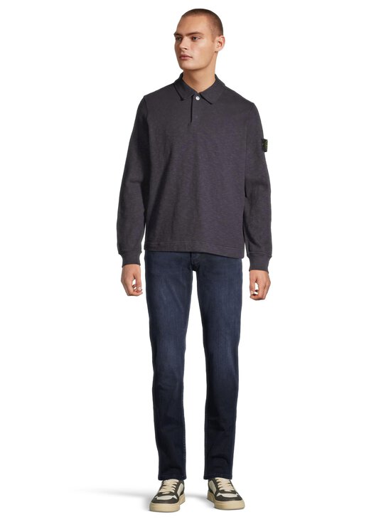 Stone Island - Pitkähihainen pikeepaita - V0026 INK - photo 2 Stone Island - Pitkähihainen pikeepaita - V0026 INK | Stockmann - photo 2