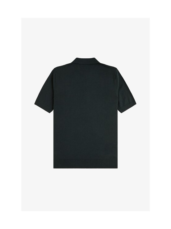 Fred Perry - Waffle Stitch Knitted polo krekls - Q20 NIGHT GREEN - photo 2 Fred Perry - Waffle Stitch Knitted polo krekls - Q20 NIGHT GREEN | Stockmann - photo 2