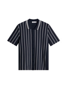 J.Lindeberg - Rue adīts krekls ar īsām piedurknēm - 6855 JL NAVY | Stockmann