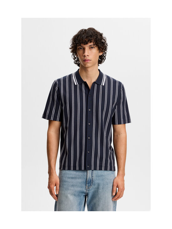 J.Lindeberg - Rue adīts krekls ar īsām piedurknēm - 6855 JL NAVY | Stockmann - photo 3