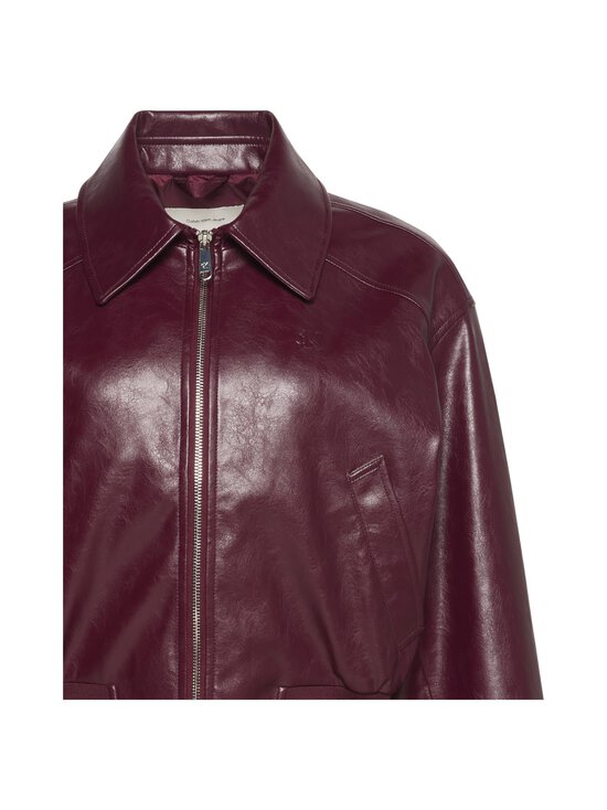 Calvin Klein Jeans - Cropped Crinkle -keinonahkatakki - VLP DEEP ROUGE - photo 3 Calvin Klein Jeans - Cropped Crinkle -keinonahkatakki - VLP DEEP ROUGE | Stockmann - photo 3
