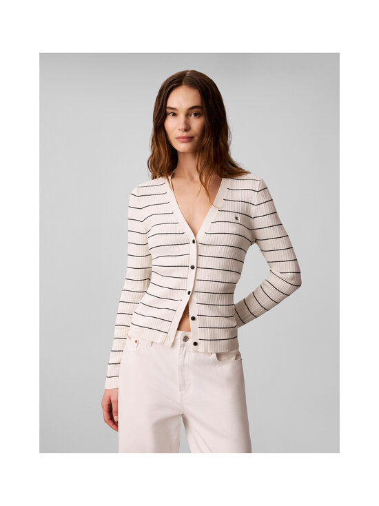 Calvin Klein Jeans - Tech Knit Stripe -ribbineuletakki - YAS TOFU | Stockmann - photo 2
