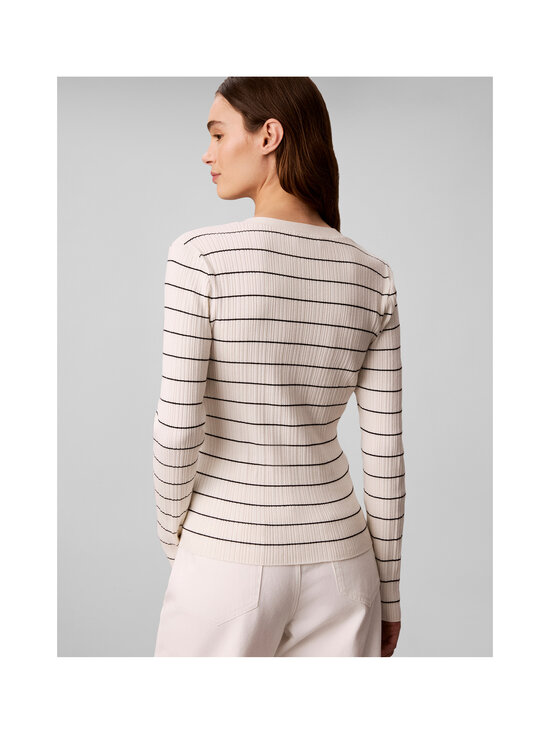Calvin Klein Jeans - Tech Knit Stripe -ribbineuletakki - YAS TOFU | Stockmann - photo 3