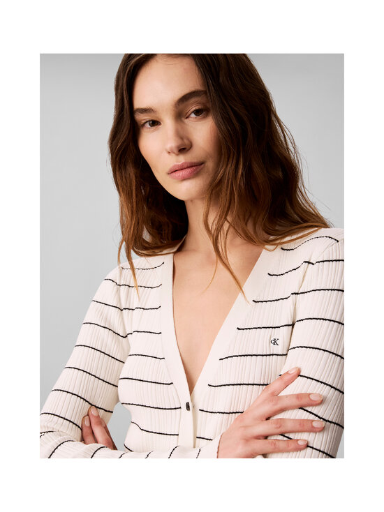 Calvin Klein Jeans - Tech Knit Stripe -ribbineuletakki - YAS TOFU | Stockmann - photo 4