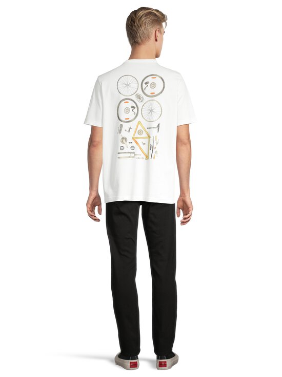 PS Paul Smith - Regular Fit Bike Parts t-paita - 02_OFF WHITE | Stockmann - photo 3