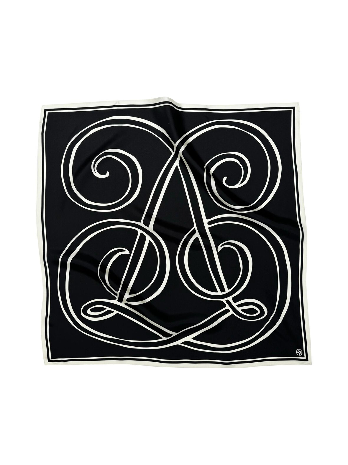 Monogram Large -silkkihuivi